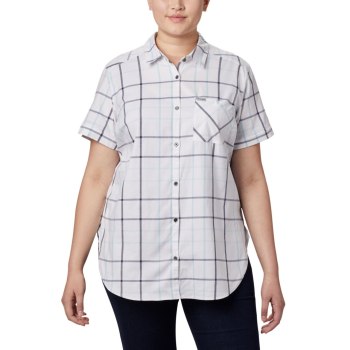 Dámské Košile Columbia Anytime Casual Stretch Short Sleeve Plus Size Blankyt Viacfarebný QFBXCK351